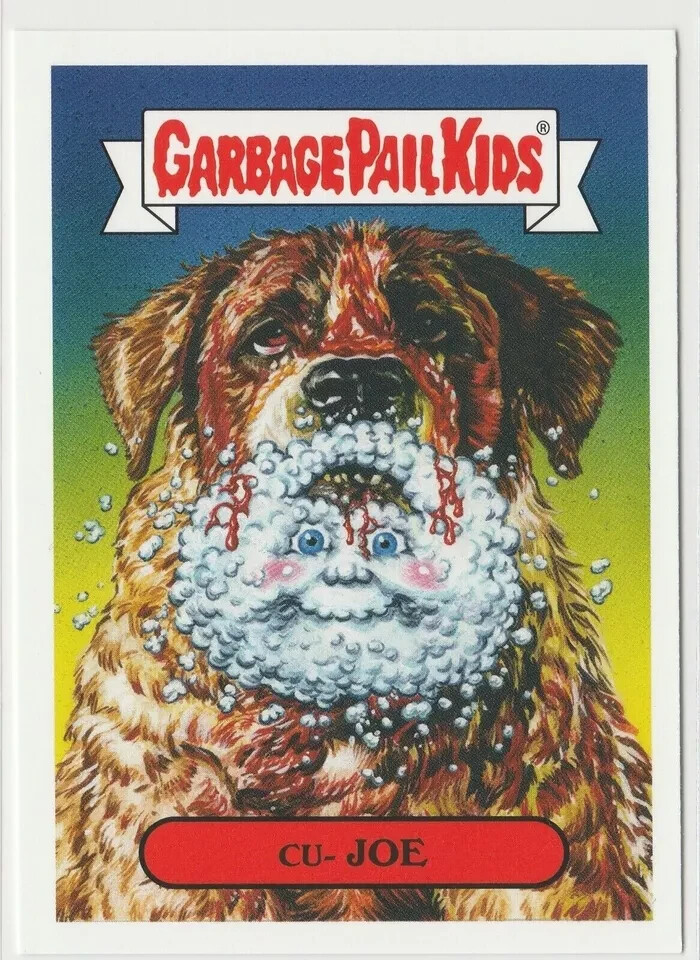 Cu-Joe #4a Garbage Pail Kids 2019 GPK Revenge of Oh the Horror-ible