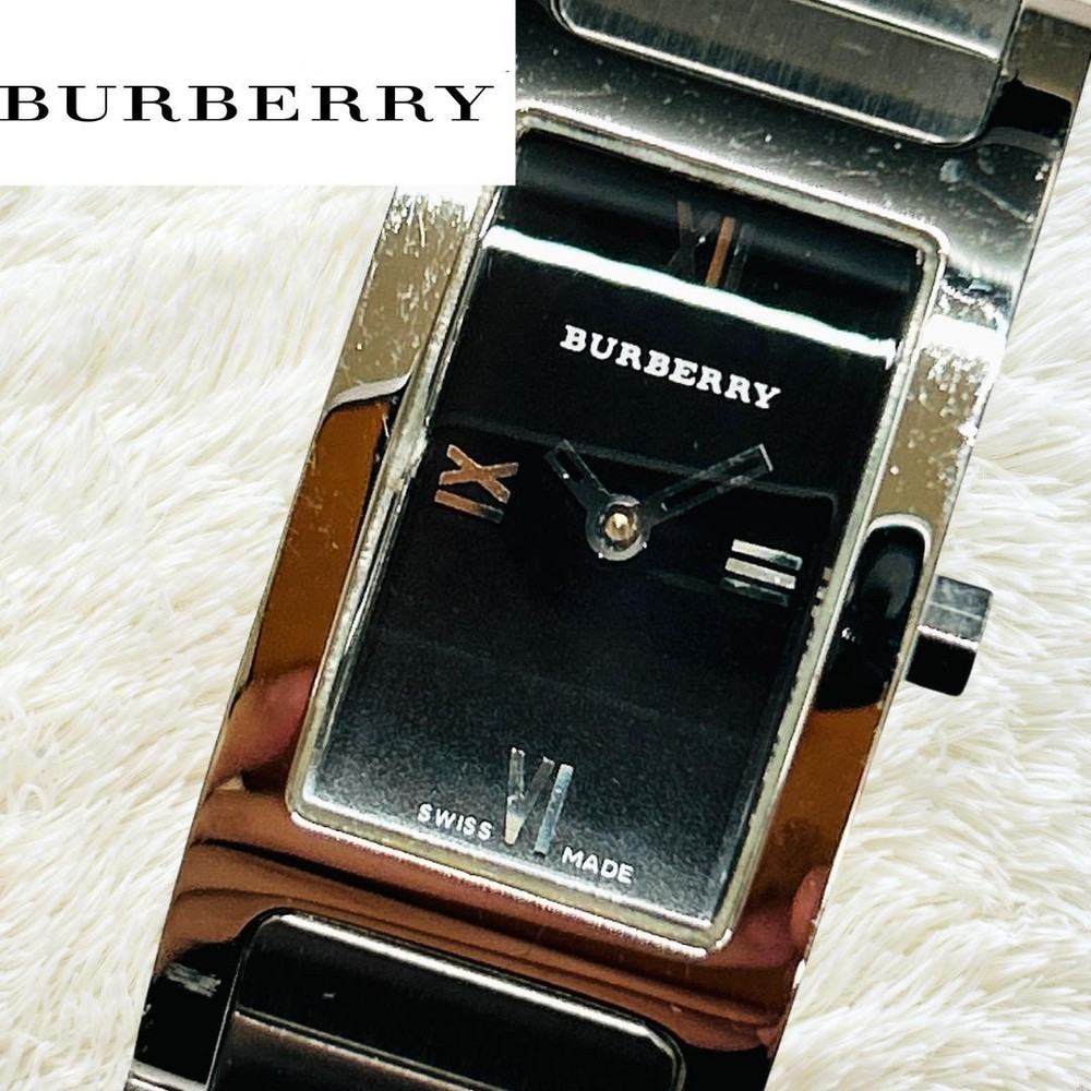 Burberry Watch Square Black Dial 14000 L