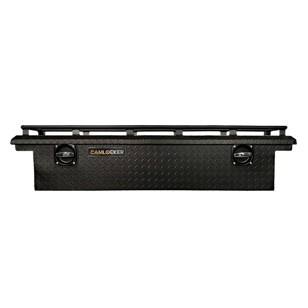 UTV Crossover Tool Box - Low Profile - With Rail - Matte Black