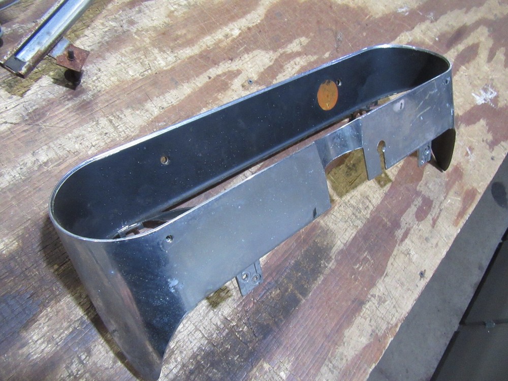 1965-1966 Cadillac DeVille Fleetwood Chrome Gauge Bezel Dash Panel Trim