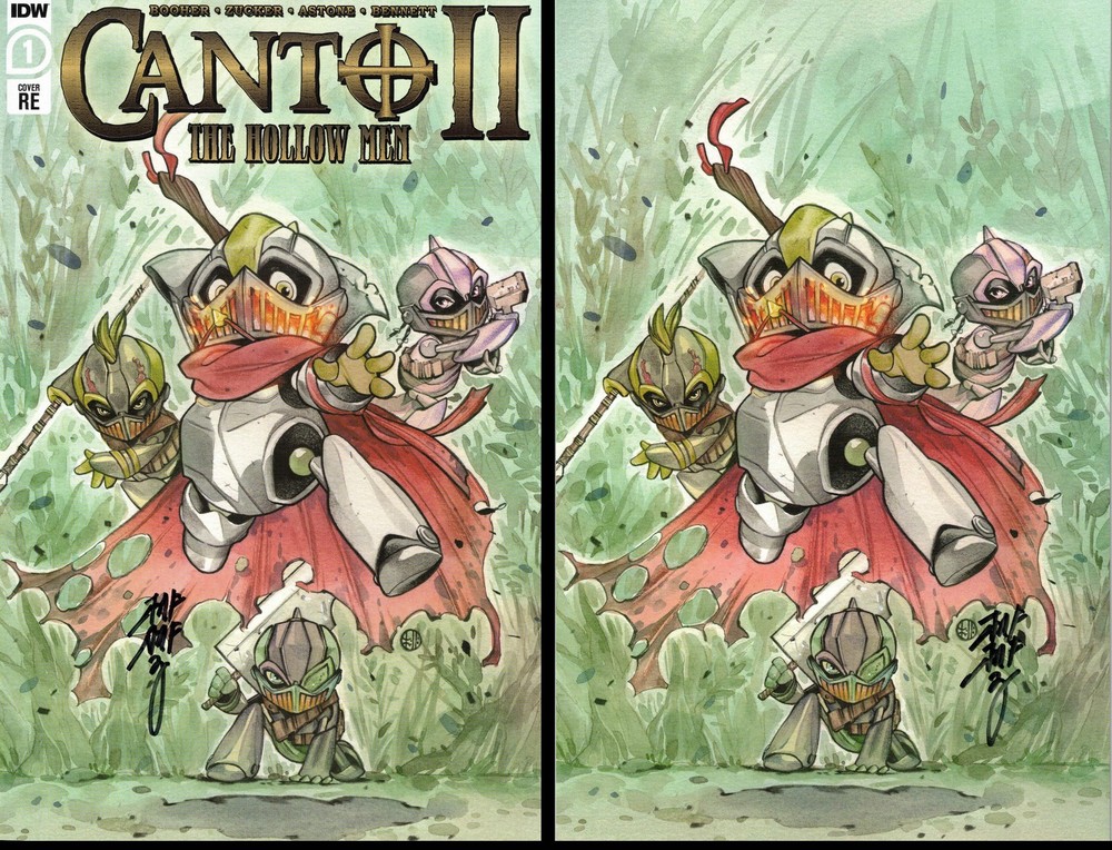 Canto II Hollow Men #1 Peach Momoko Signed w/COA