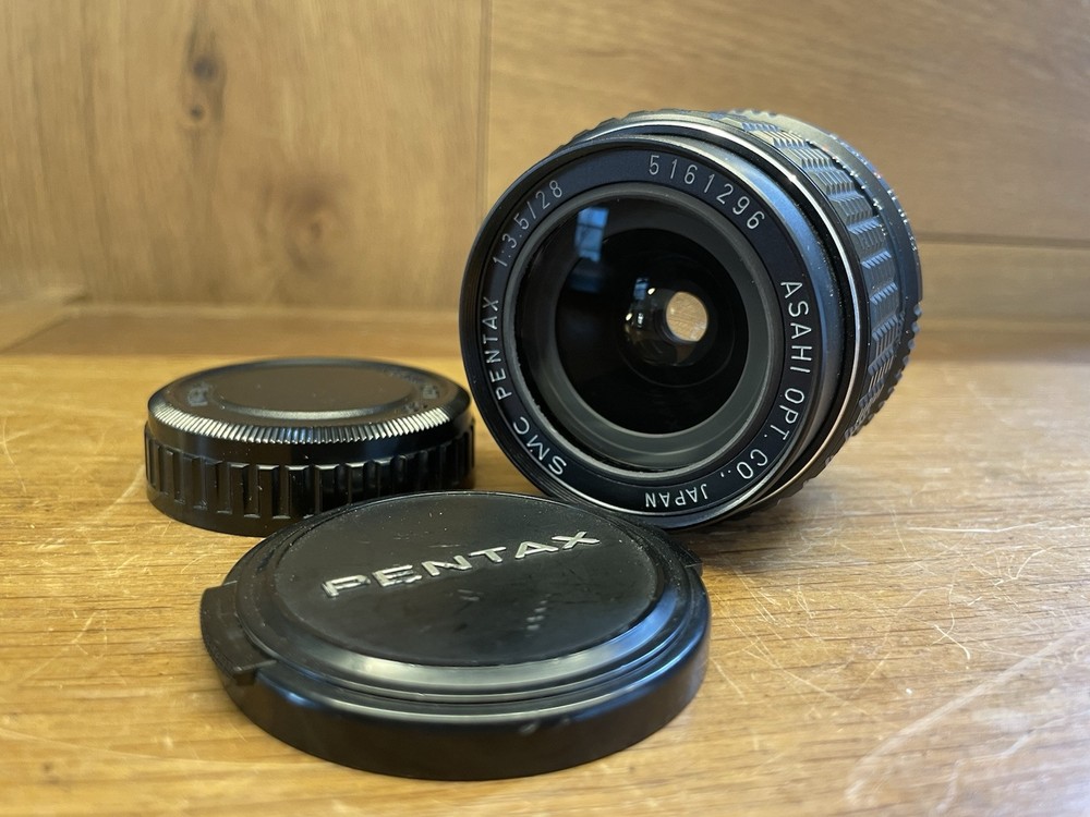*Mint* SMC Pentax 28mm F/3.5 Wide Angle Lens K PK Mount From Japan #C2-20