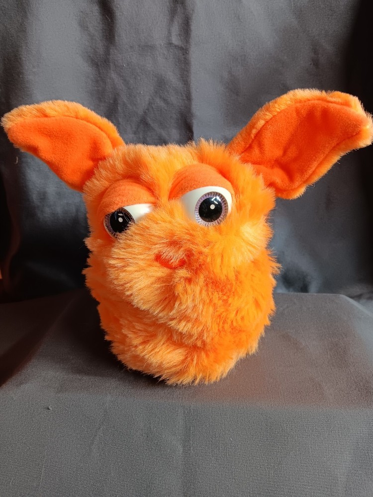 Chilla Chilla Interactive Pet Orange Plush Vintage Trendmasters '98 Tested Works