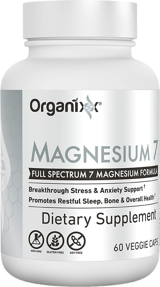 Magnesium Glycinate Supplement for Support Sleep Muscle & Heart Health 7 Type...