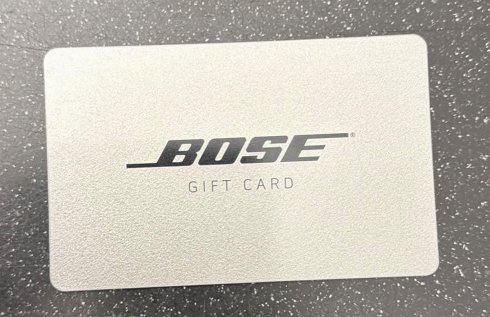 Bose Gift Card No Expiration Computers & Electronics Store Credit Voucher-image
