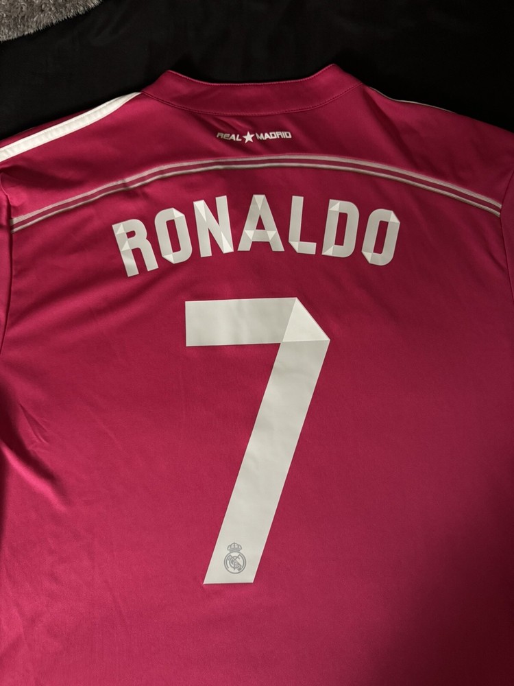 Adidas 2014-15 Real Madrid Away Ronaldo Jersey XL