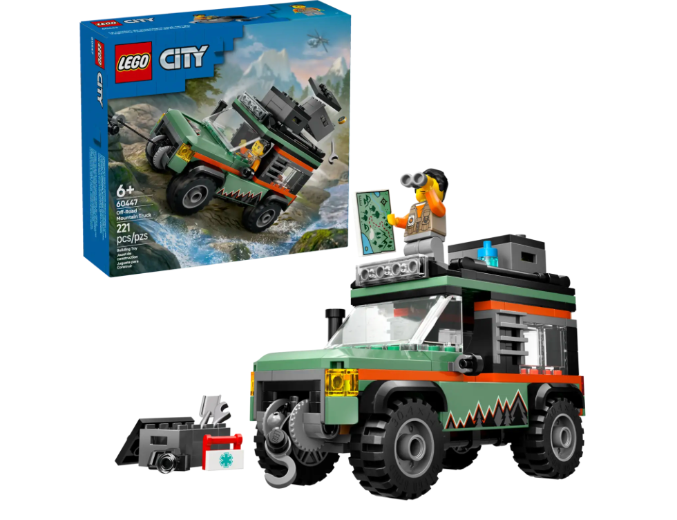 New, sealed LEGO CITY: Off-Road 4x4 Mountain Truck (60447)