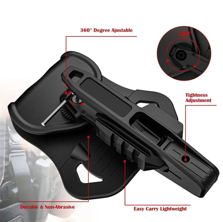 Tacticus Gear Outside the Waistband Holster | Compatible with any Picatinny Rail