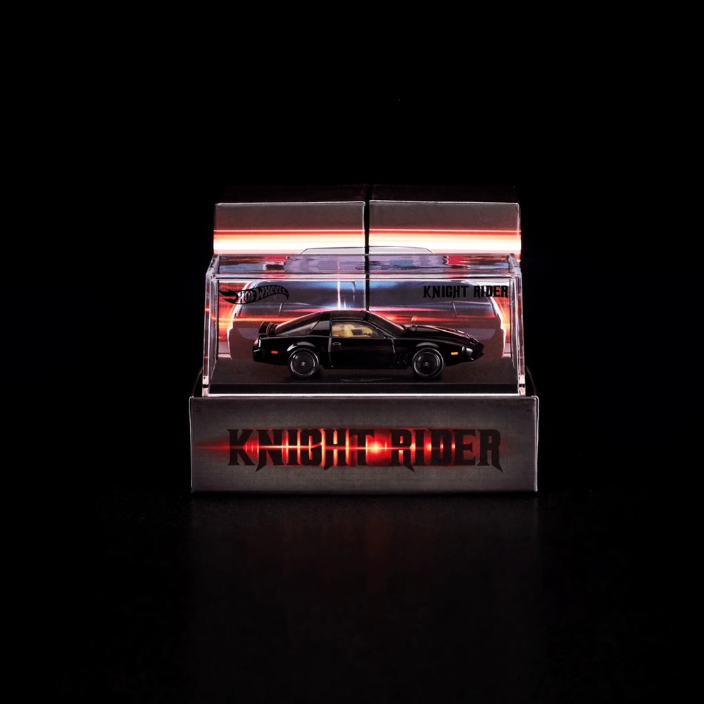 SDCC 2022 Mattel Hot Wheels Knight Rider K.I.T.T. (With Outer Box Damage)