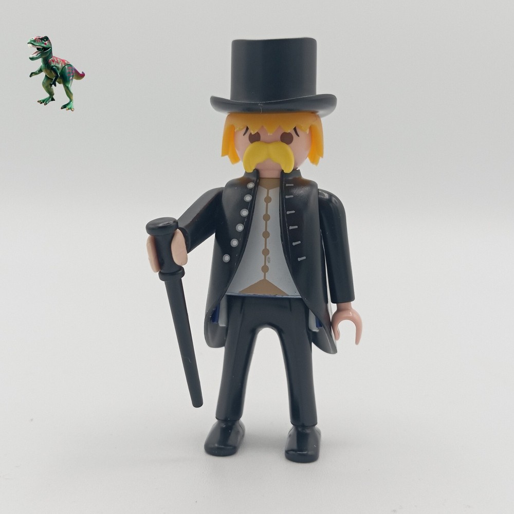 Playmobil Victorian Man Figure-Elegant Knight-Top Hat-Stick