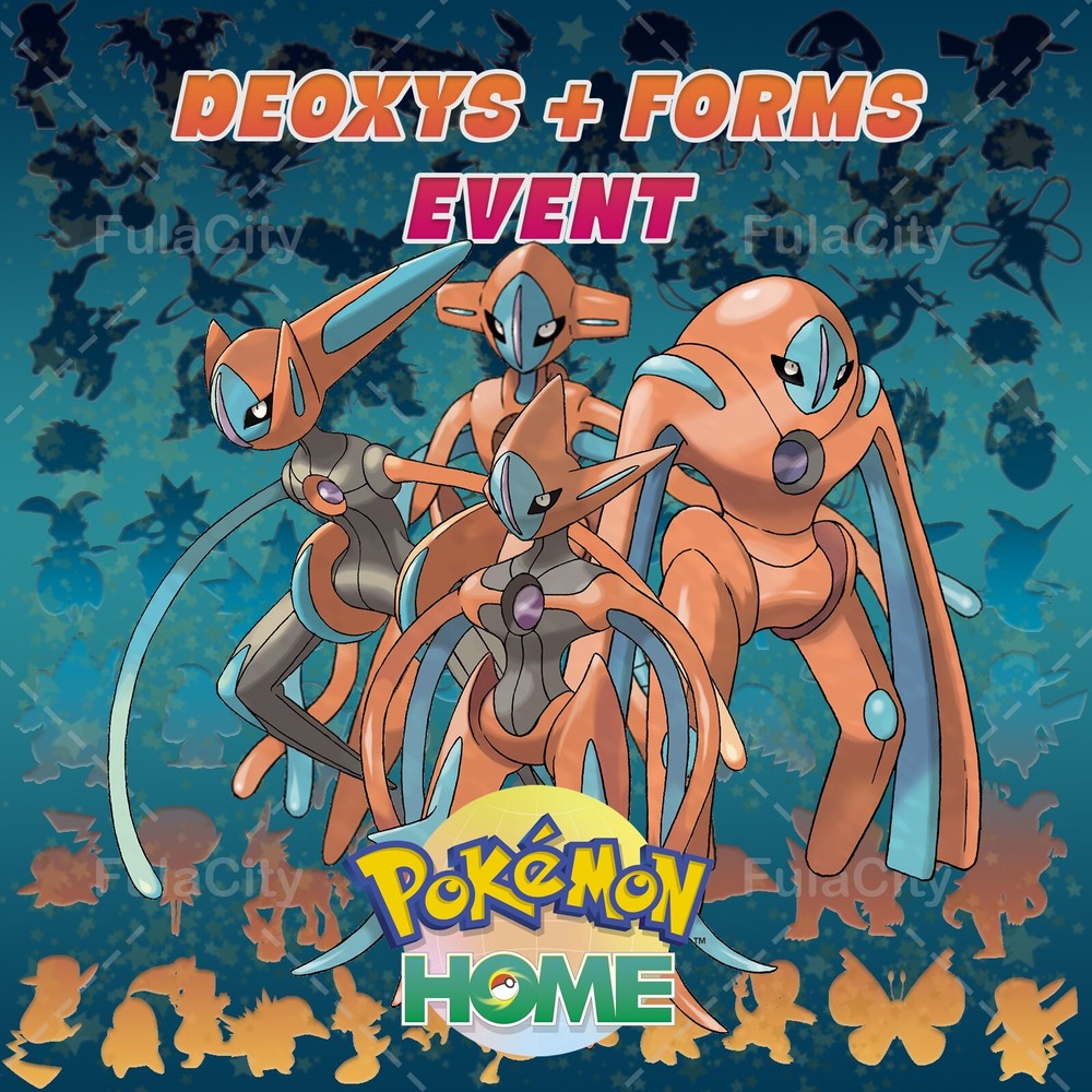 Deoxys Events 💙 American GameStop & Oblivia Forms 💙 MOVING KEY Pokemon Home