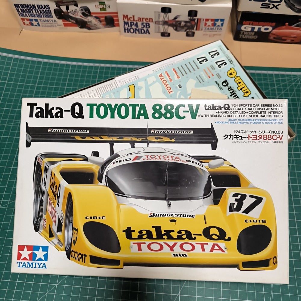 Tamiya 1/24 Taka-Q Toyota 88C-V Sports Car Series No.83