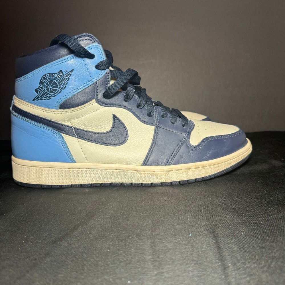 Size 9 - Nike Air Jordan I Retro High OG Obsidian Men's Shoes - Ships Now
