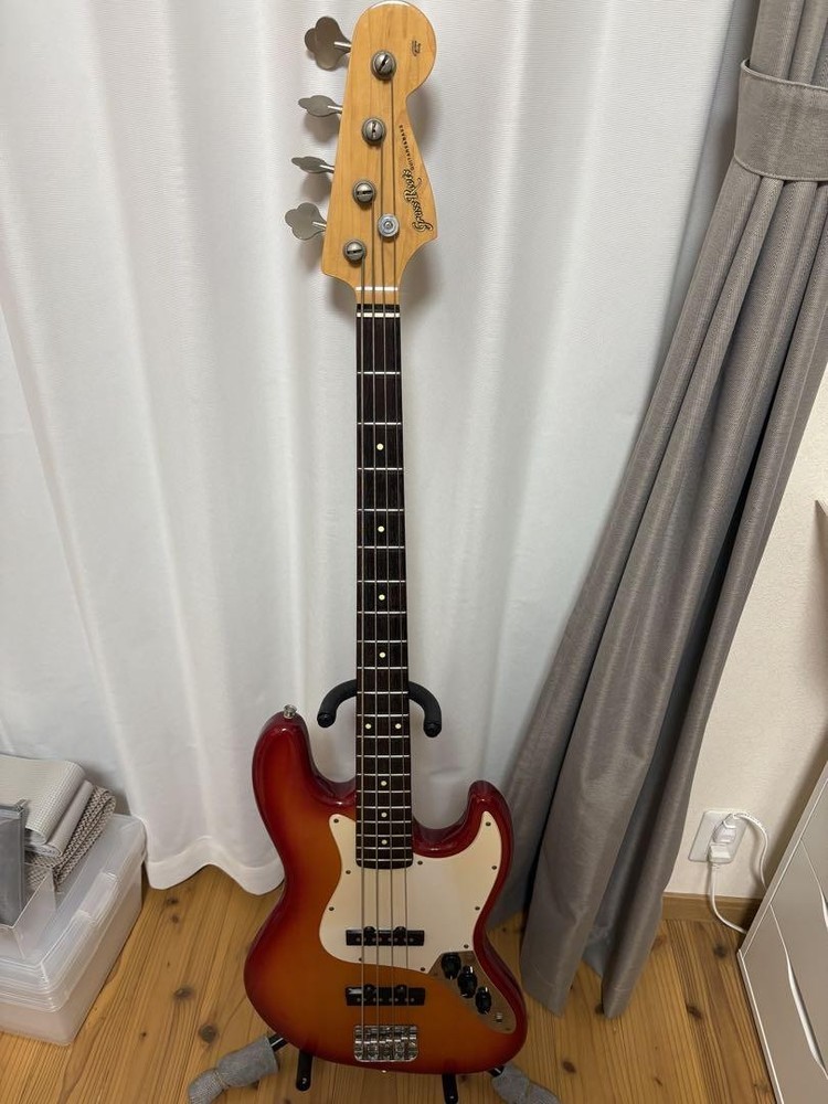 Must-See Electric Bass Grass Roots G-Jb/R Complete Work Set