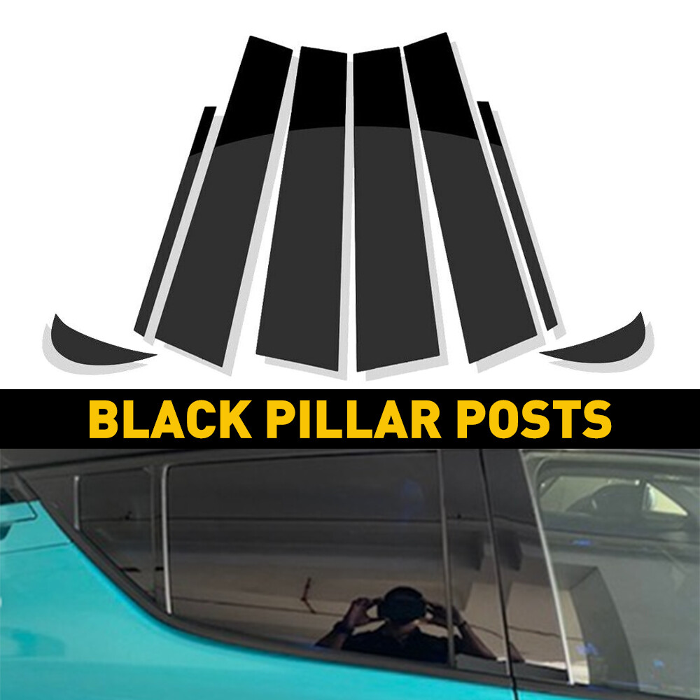 Stylish 8X Pillar Post Trim Covers for 2018-2021 Toyota Camry Accessories