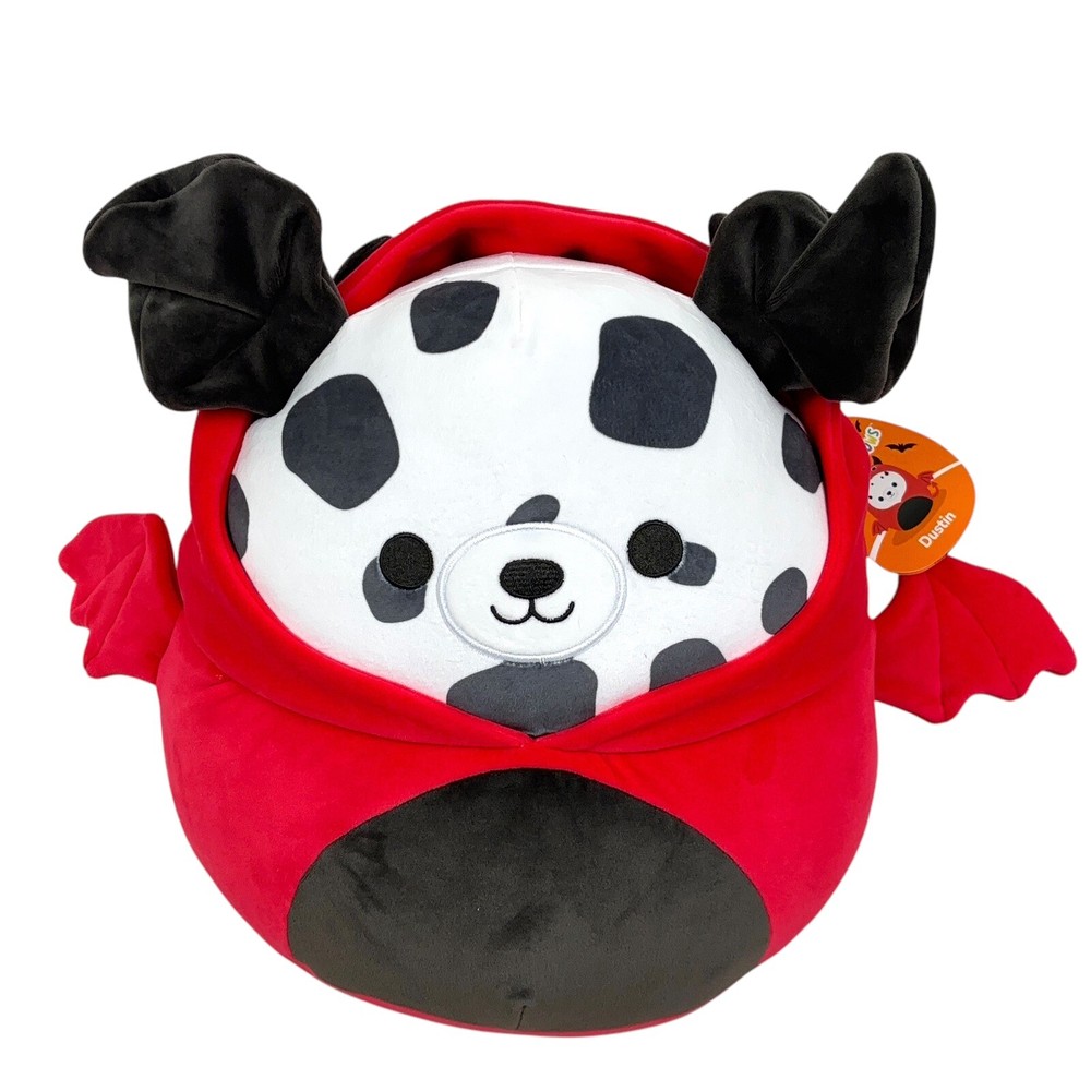Squishmallows 14 Dustin the Devil Dog Plush Bat Costume NWT  