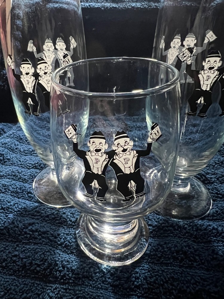 Vintage Purdue University Drinking glass Mug Retro Varsity Glee Club
