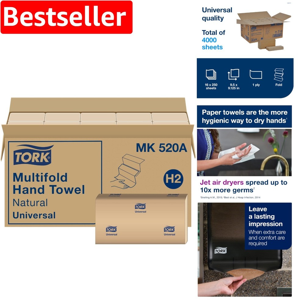 Eco-Friendly High Absorbency Recycled Hand Towels with Touch-Free Dispensing