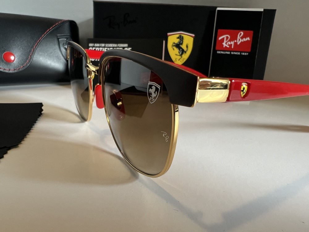 Sunglasses Ray Ban Ferrari Scuderia RB3698 BRAND NEW Made In Italy.