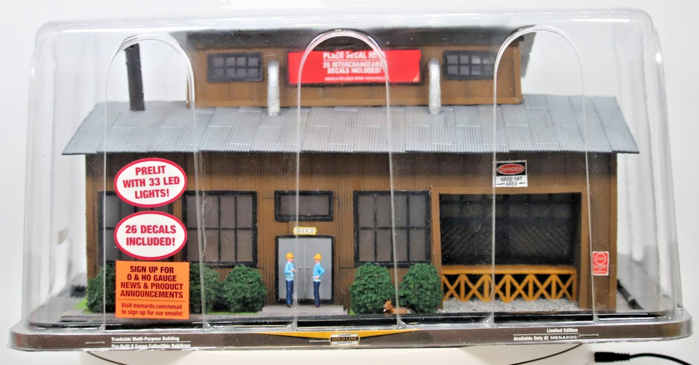 Menards 279-4452 Multi Purpose Building O Gauge Warehouse Accessory