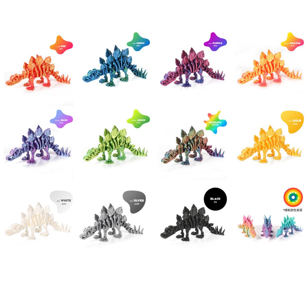 3D Printing Sword Dragon Dinosaur Skeleton Deformation Ornament Handmade Gift