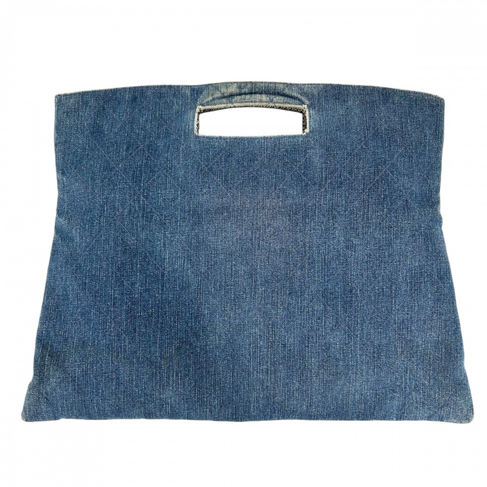 CHANEL Denim Blue Matelass Shoulder Bag for Women - Clearance Sale-image