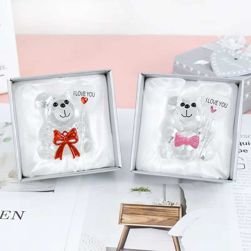Valentines Day Gift I Love You Crystal Bear-image