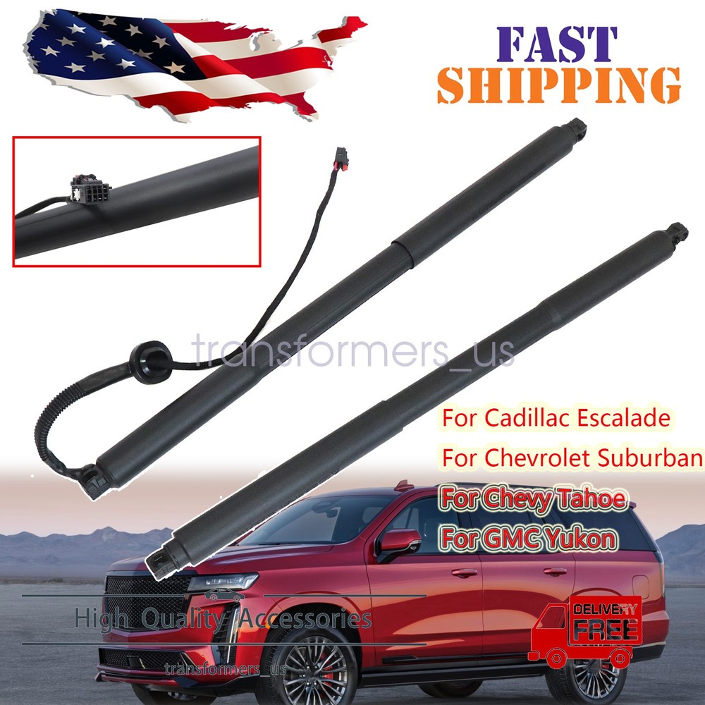 Rear Power Tailgate Lift Support Struts For 21-24 Escalade Tahoe Yukon Suburban