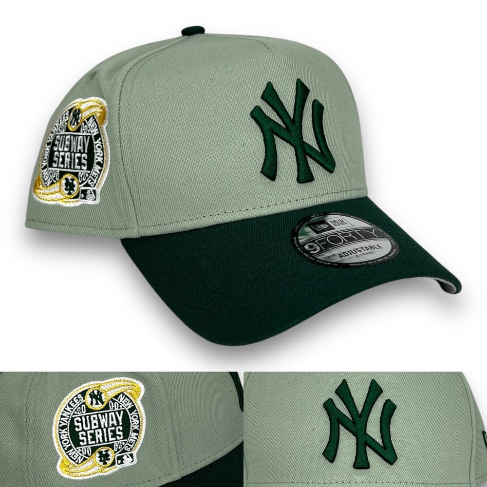 New York Yankees SS 940 AF Adjustable Snapback New Era Cap - Green -NWT