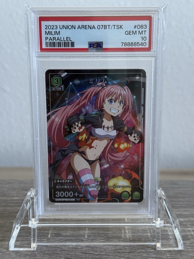 Union Arena Reincarnated as a Slime SR ⭐️ Parallel Milim Nava - PSA 10
