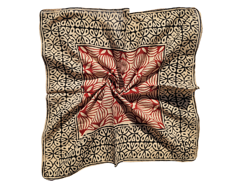 Boho Cotton Bandana Scarf Soft Bohemian Style Neckwear 100% Cotton