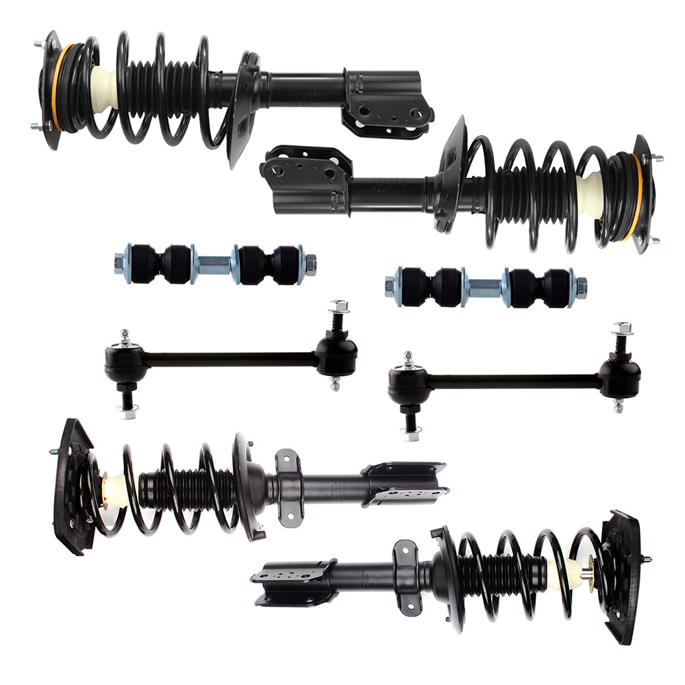 8pcs Front Rear Strut Spring Sway Bar Kit Pontiac Grand Prix Buick Century Regal