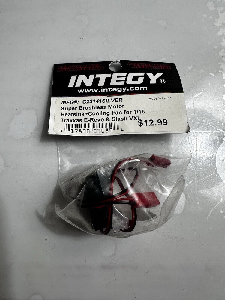 INTEGY  Super Brushless Motor Heartsick + Cooling Fan for 1/16 Traxxas E-Revo