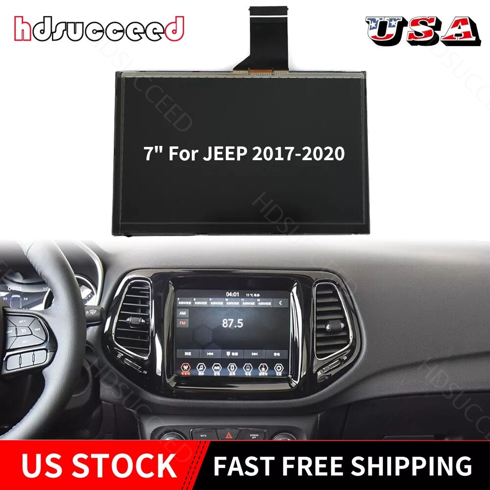 For 2017-2020 Jeep Compass Radio Navigation Replace 7