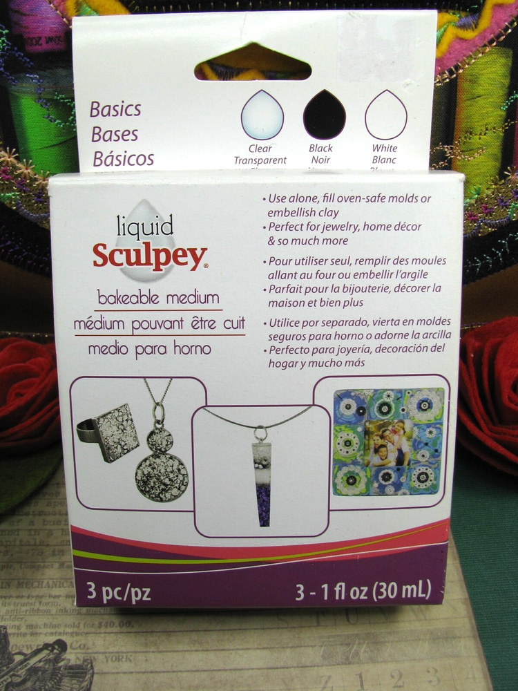 Liquid Sculpey 3-Piece Polymer Clay Set Clearance Deal Basics & More