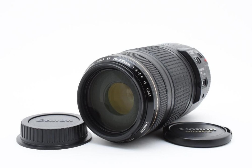 Canon EF 70-300mm F4-5.6 IS USM Telephoto Zoom Lens in Excellent Used Condition