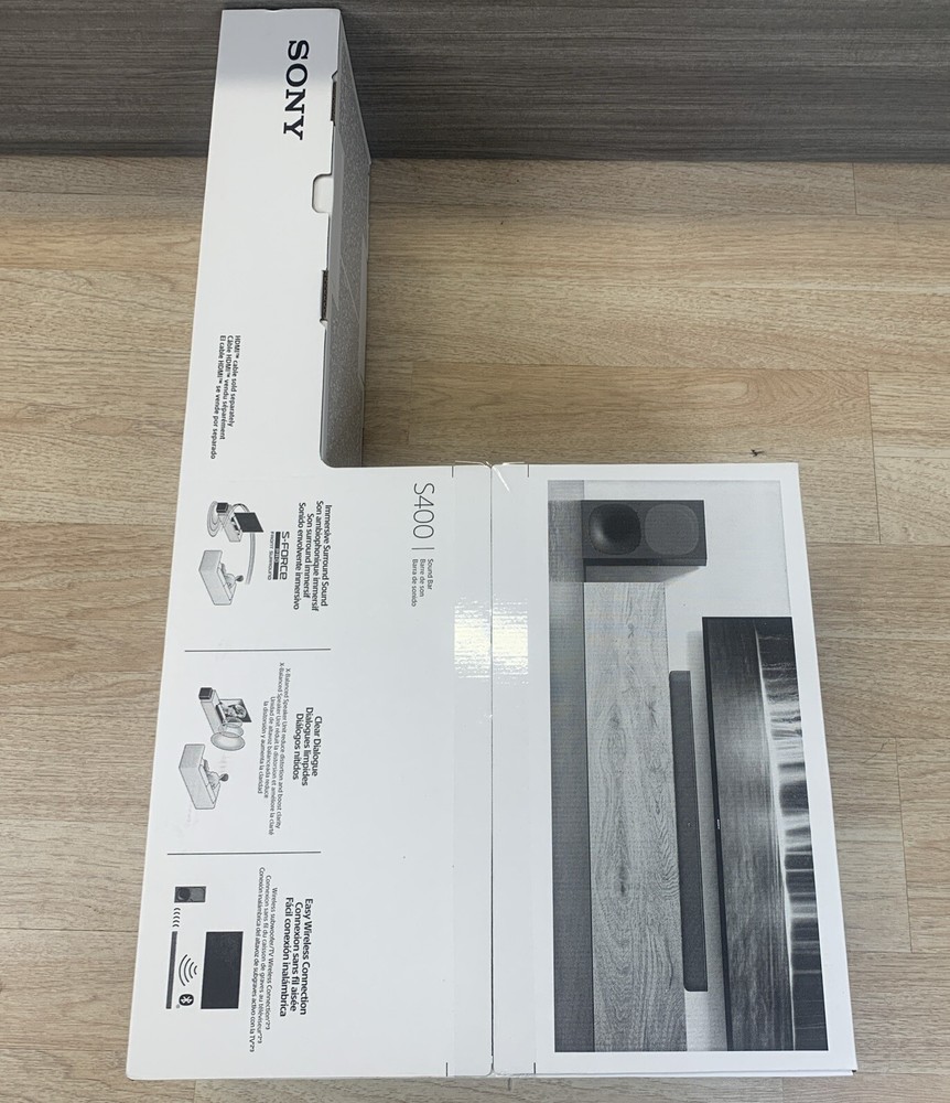 Sony HT-S400 2.1 Channel Soundbar (with Wireless Subwoofer)