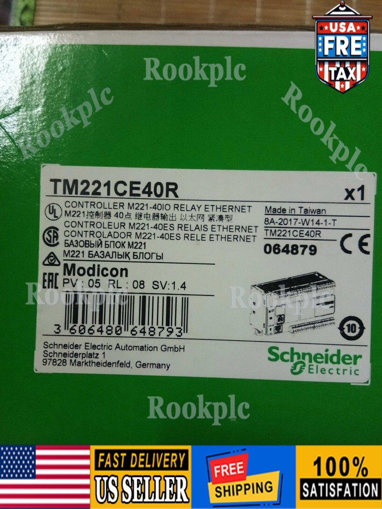 Schneider TM221CE40R PLC In Box Fast Shipping New