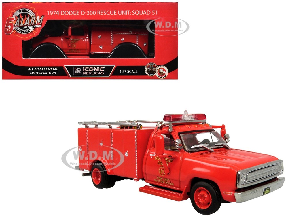 1974 DODGE D-300 RESCUE UNIT 