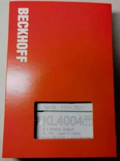 New In Box Beckhoff KL4004 PLC Module KL4004 KL4004 Free shipping