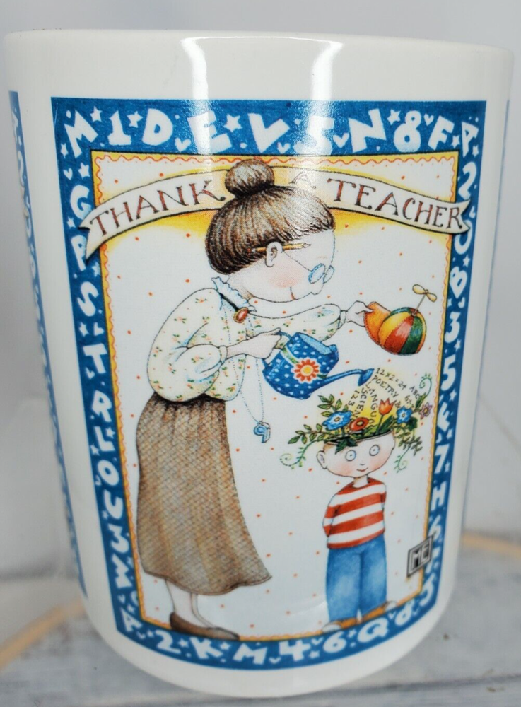 Back to School Thank A Teacher Mary Engelbreit Mug Coffee Cup Tea Teachers gift-image
