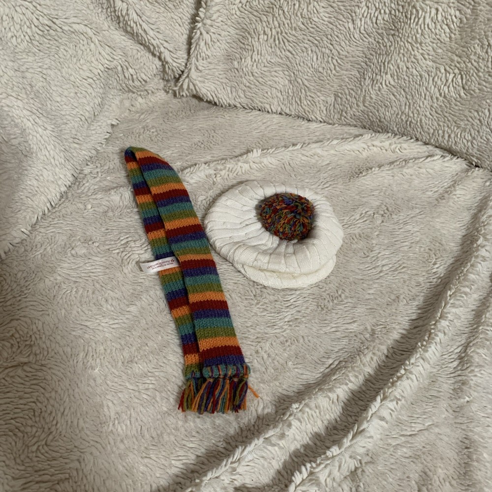 American Girl Julie Albright 1974 Doll Hat & Scarf Dog Walking Outfit  