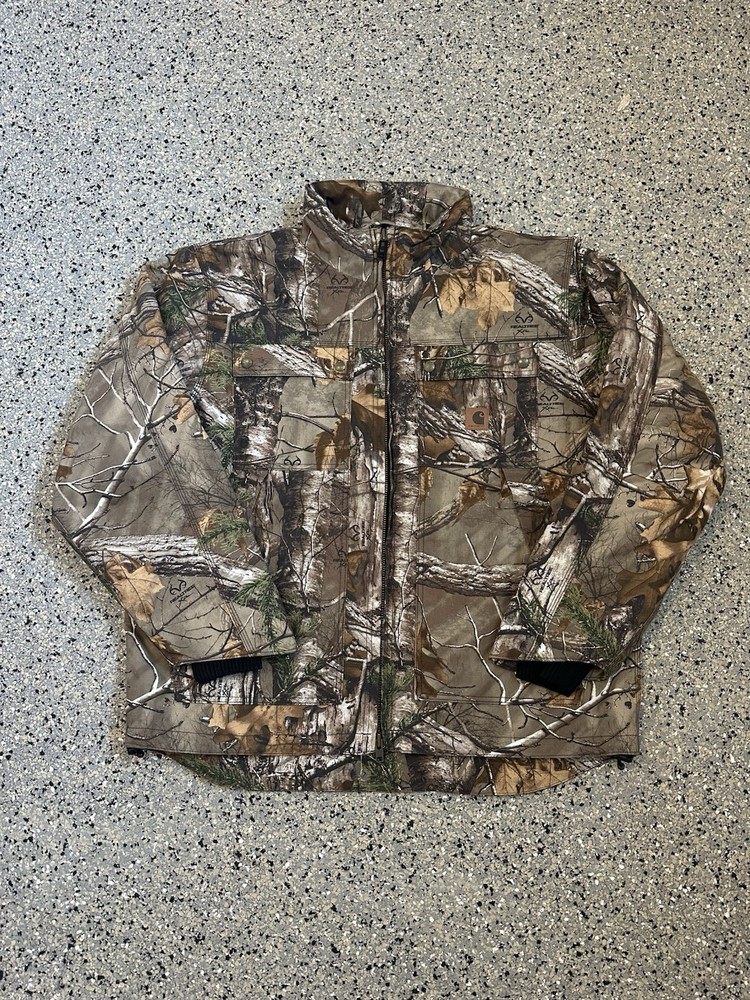 Carhartt Men's Realtree Duck Camo Insulated Jacket Size XL 101444-977