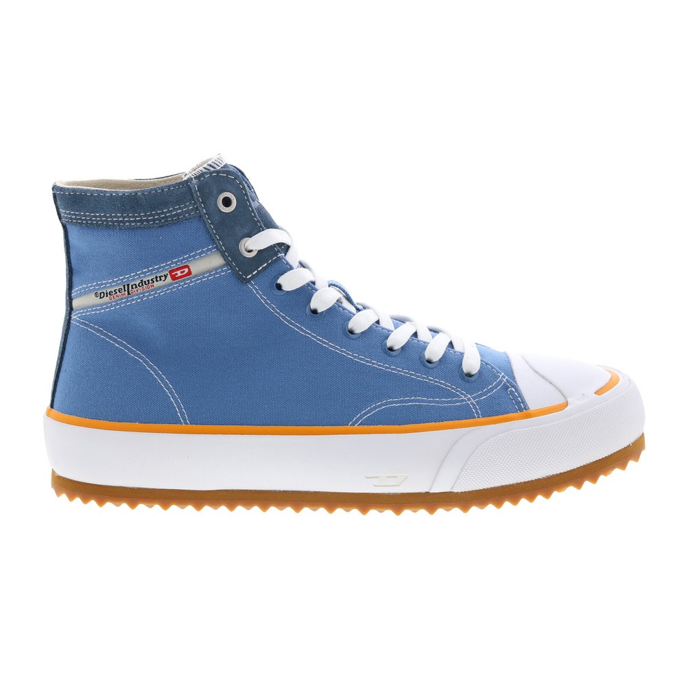 Diesel S-Principia Mid Y02740-P4083-T6346 Mens Blue Lifestyle Sneakers Shoes