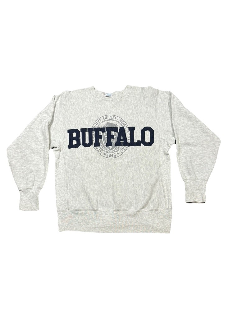 VTG 90’s Buffalo University Bills New York Champion Reverse Weave Sweatshirt