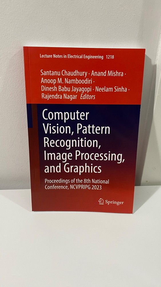 Computer Vision, Pattern, Recognition ,Image Processing and Graphic