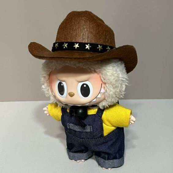 POP MART LABUBU The Monsters Plush Western Cowboy Outfit Set (No Doll)
