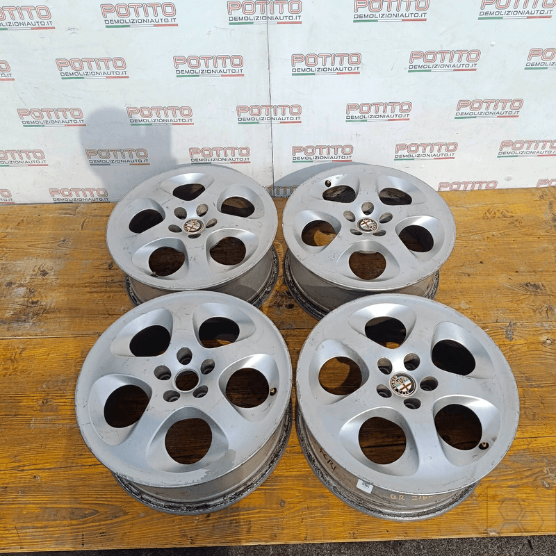 Post wheel disc alloy SX ALFA ROMEO 156 1st Series 2.0 16V T.S. Selespeed Ber.