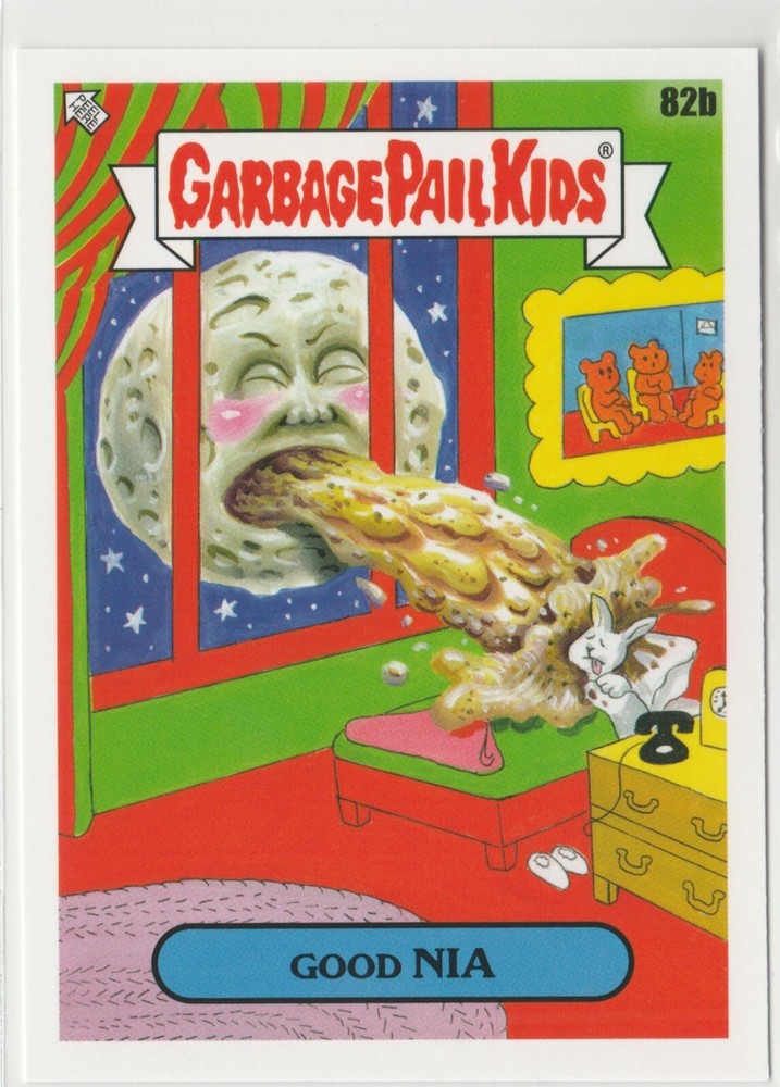 Good Nia #82b Garbage Pail Kids GPK 2022 Book Worms Trading Card