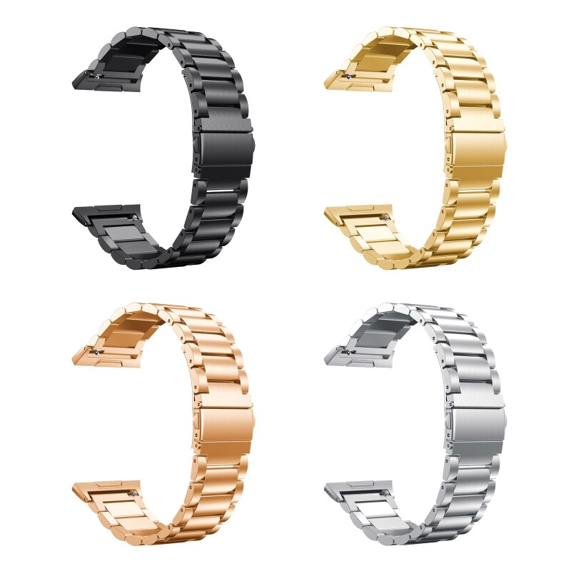 Metal Watch Band Replacement Watch Strap for FitbitIonic Smartwatch
